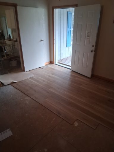 living room floor remodel